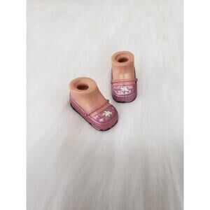 Bratz Kidz Birthday Cloe Replacement Pink Flower Sandal‎ SHoe Feet